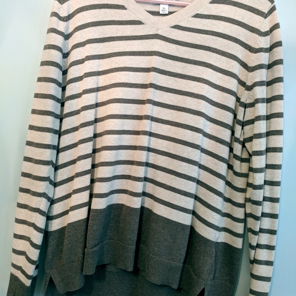 💛 Croft and Barrow Stripey Tunic Sweater